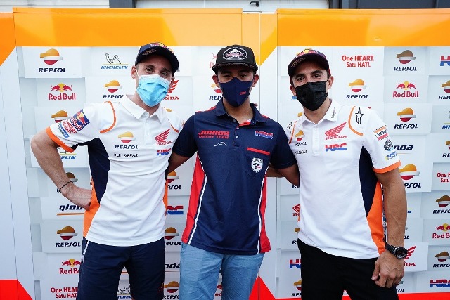 Dapat Suntikan Motivasi dari Dua Pembalap MotoGP, Mario Suryo Aji Siap Perjuangkan Mimpi