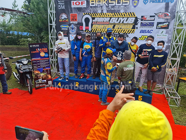 Offroader Bengkulu Juara di Jabar