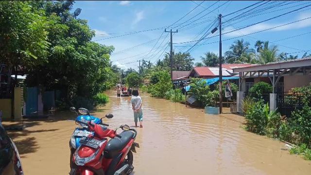BPBD: Ada 5 Titik Banjir di Kota Bengkulu, Terparah di Perumahan Korpri dan Ejuka