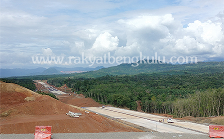 Terus Dikebut, Tol Tahap Bengkulu-Taba Penanjung Hampir Rampung