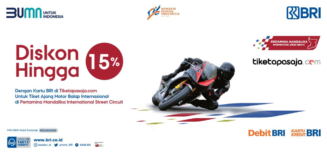 Support World Superbike Mandalika, BRI Hadirkan Promo Menarik