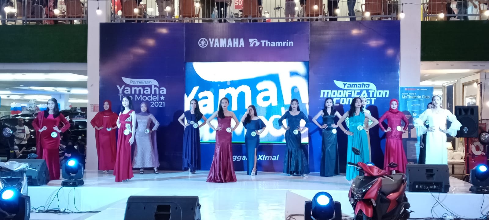 Usung Budaya Lokal, Malam Grand Final Yamaha Top Model 2021