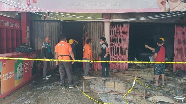 Labfor Palembang Olah TKP, Cari Penyebab Kebakaran Khatulistiwa