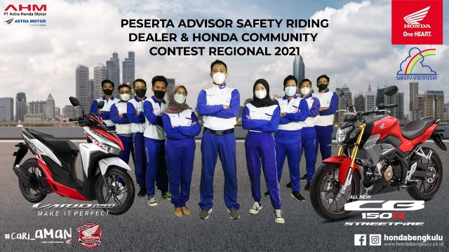 Ini Dia 4 Perwakilan Bengkulu di Safety Riding Contest 2021
