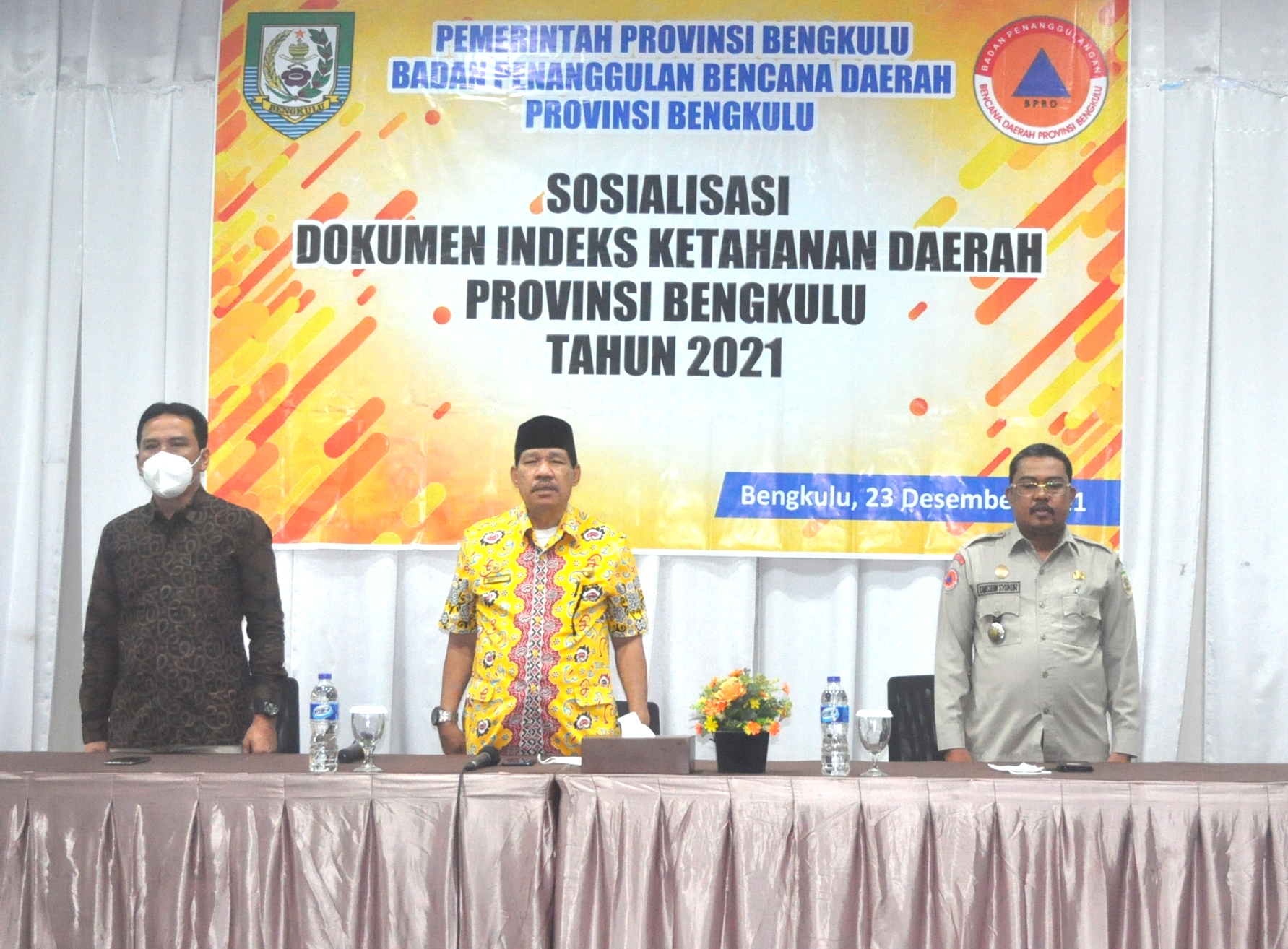 BPBD Sosialisasikan Indeks Ketahanan Daerah Provinsi Bengkulu