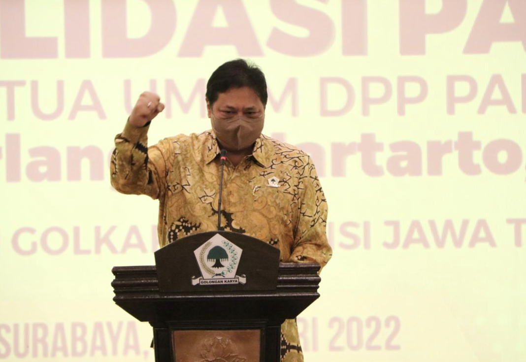 Hasil Survei, Airlangga Unggul Head to Head dengan Prabowo dan Ganjar