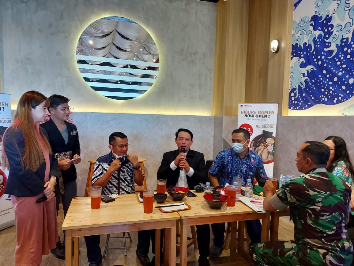 Higure Ramen Hadir di Benmal Bengkulu, Nikmati Ramen Khas Nusantara