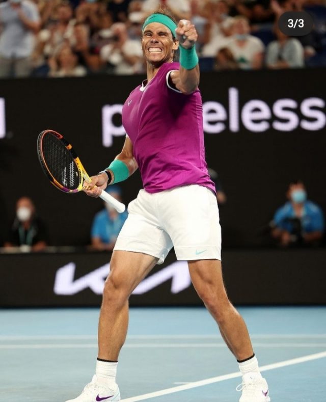 Nadal Ukir Rekor Grand Slam di Australia Open