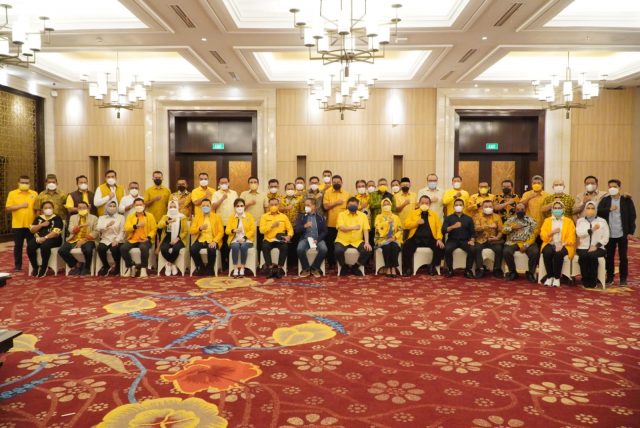 Airlangga Kumpulkan DPD I Golkar Konsolidasi Pemenangan Pemilu 2024