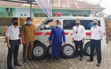 Roda Ambulans Diserahkan ke Puskesmas
