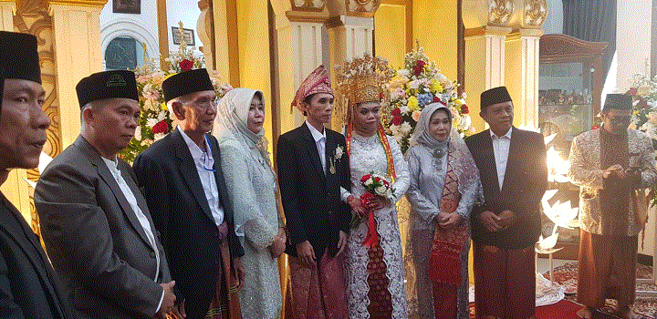 Akad Nikah Tita-Medi Diawali Zikir Sarafal Anam