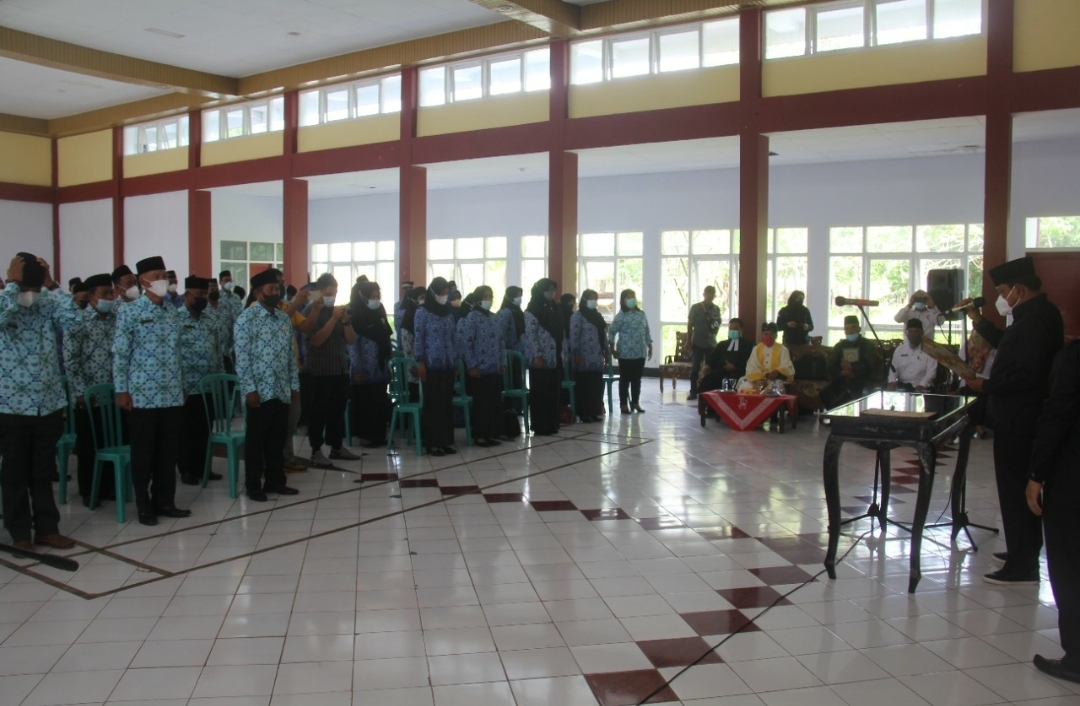 Sebulan, Sudah 145 Kepala Sekolah di Bengkulu Utara Dilantik