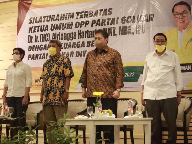 Airlangga Hartarto Targetkan Yogyakarta Jadi Lumbung Suara Golkar