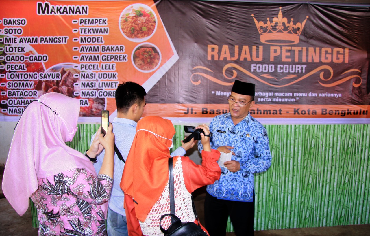 Berdayakan Pelaku UMKM, Gubernur Bengkulu Resmikan Food Court