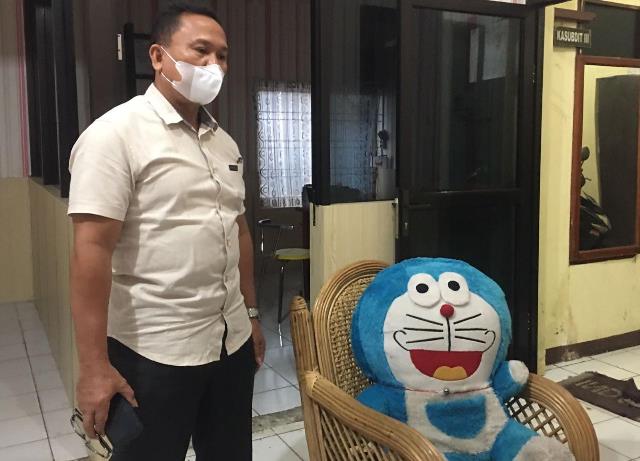 Tunakarya Dibekuk, Simpan Sabu di Kantong Ajaib Doraemon