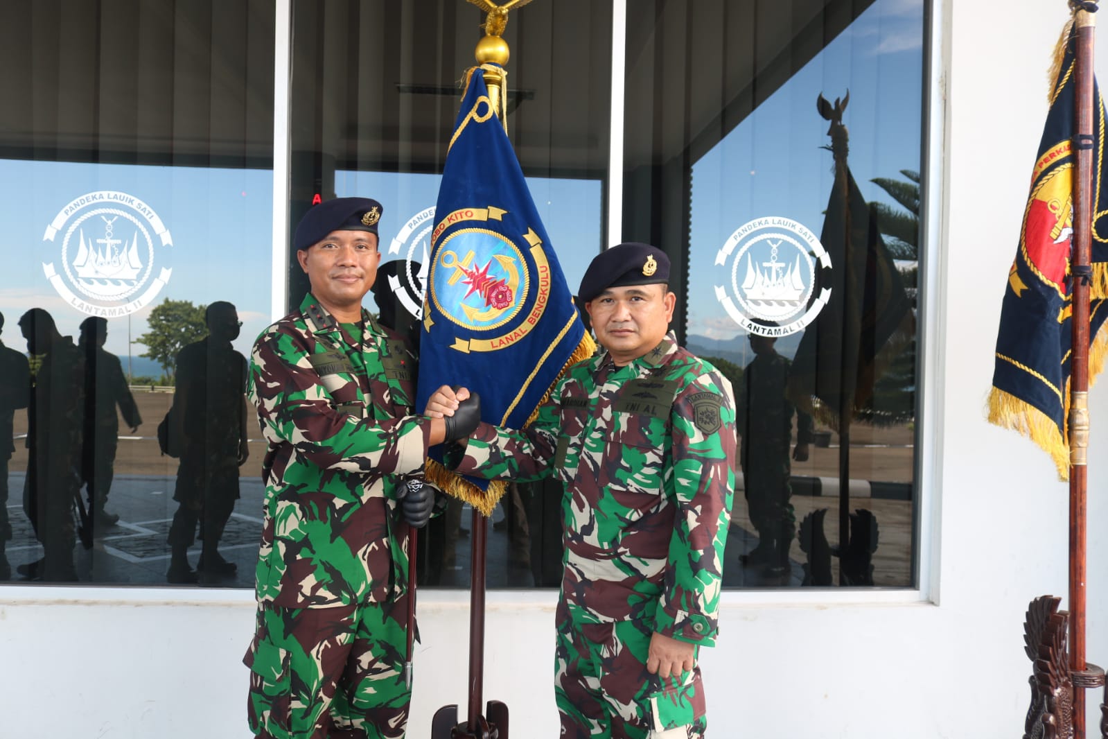 Tongkat Komando Lanal Bengkulu Berganti, Nyoman Gede Jabat Danlanal