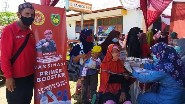 Sasar Penerima BLT Migor dengan Vaksinasi