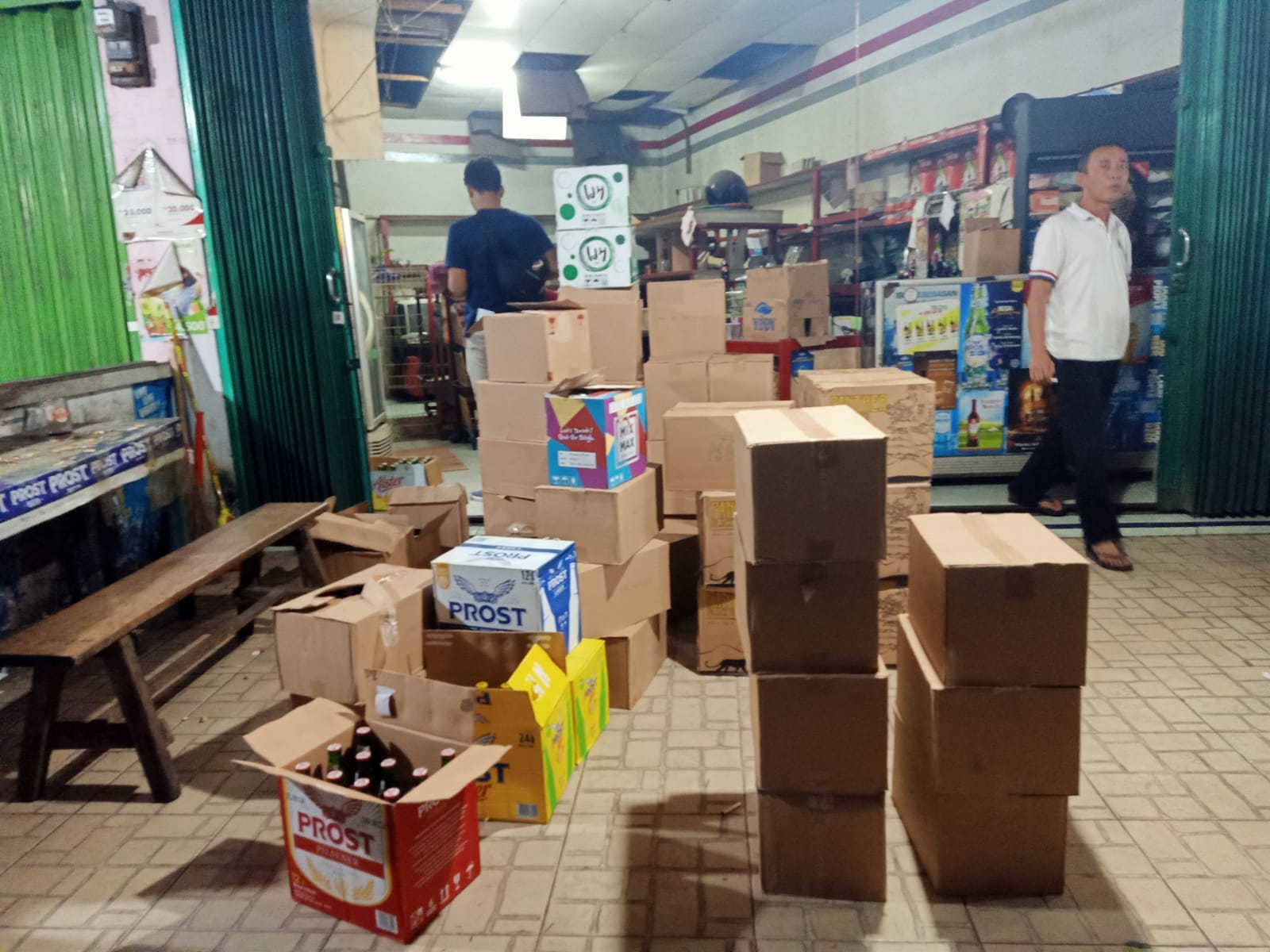 Operasi Pekat Ramadan, 1.754 Botol Miras Diamankan