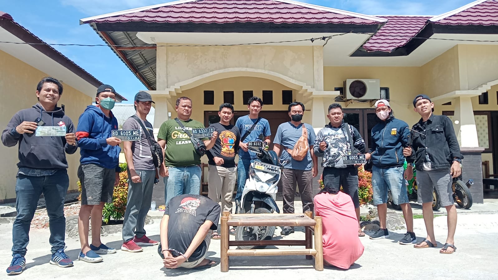 Beraksi di Bengkulu, Dua Bandit Curanmor Dibekuk di Empat Lawang