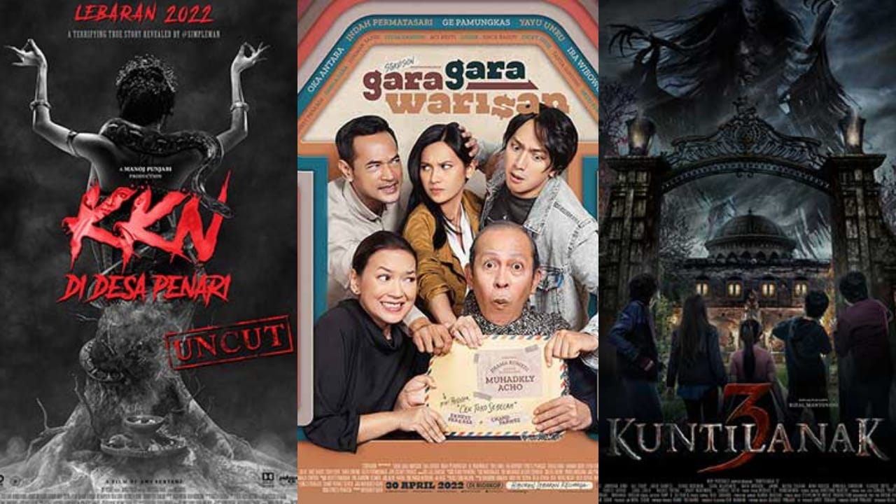 Tayang Lebaran di Bioskop Bengkulu, Dominasi Horor dan Drama Komedi 