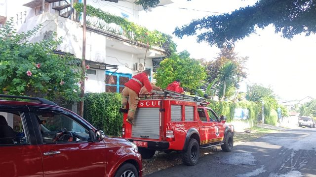 AC Meledak, Indekost di Nusa Indah Nyaris Terbakar