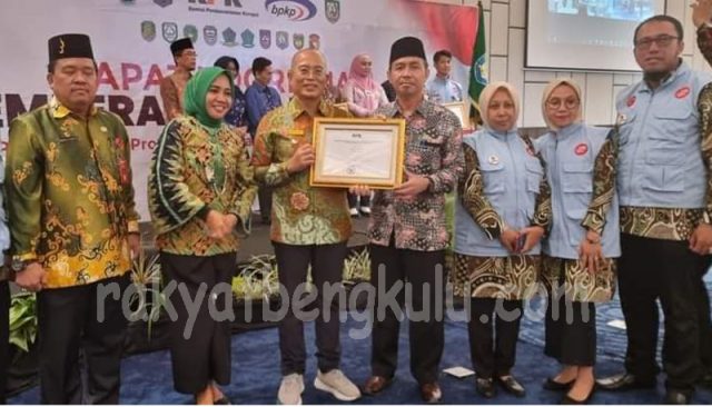 Skor MCP Tertinggi, Pemkab BS Terbaik  di Provinsi Bengkulu