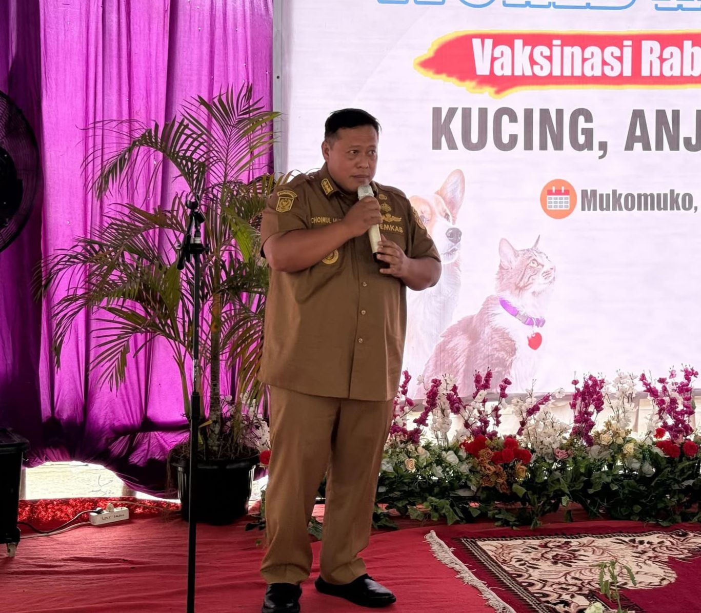 Waspada Rabies, Bupati Mukomuko Imbau Masyarakat Tidak Anggap Sepele