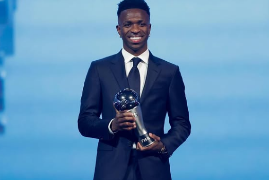 Vinicius Junior Raih Penghargaan Pemain Pria Terbaik FIFA 2024, Tegaskan Statusnya sebagai Bintang Sepak Bola 