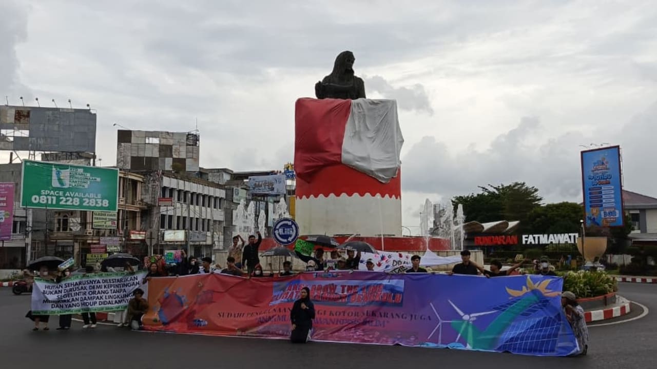 Draw The Line di Bengkulu, Desakan Transisi Energi Bersih yang Tak Bisa Lagi Ditunda