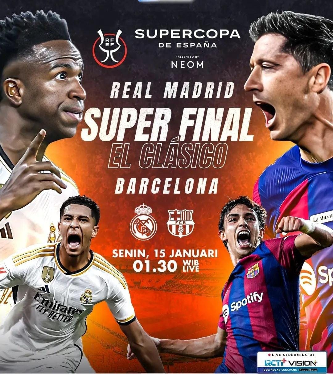 Catat Jadwal El Classico 2024, Adu Kehebatan Real Madrid vs Barcelona!