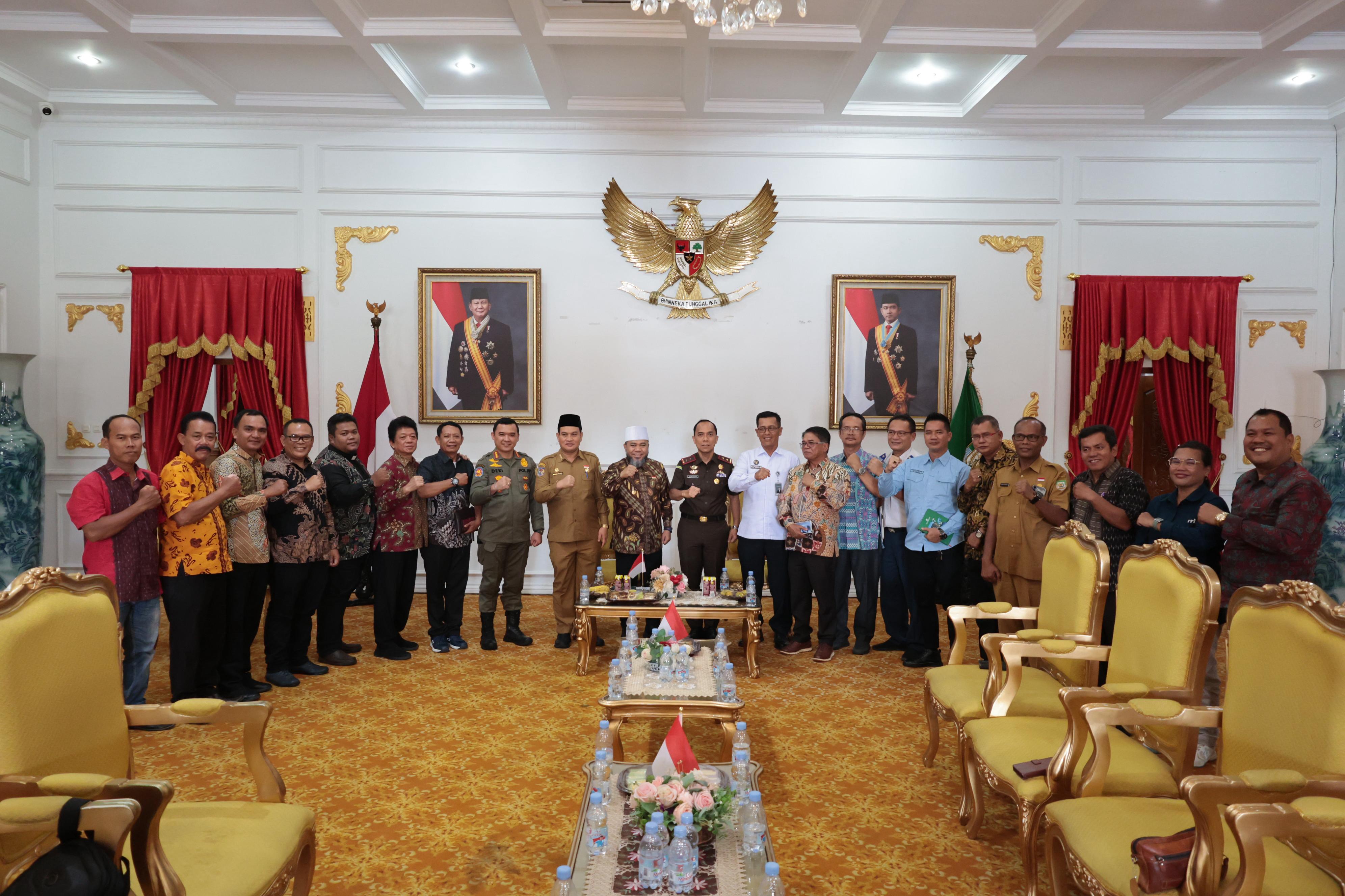 Kajati Bengkulu dan Panitia Natal Oikumene Temui Gubernur, Balai Semarak Siap Jadi Pusat Perayaan