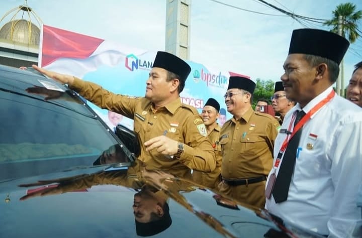 Transparansi Aset Daerah Dimulai, Pemprov Bengkulu Resmi Terapkan QR Code Kendaraan Dinas