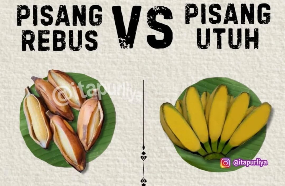 Sarapan Lebih Sehat: Pisang Rebus atau Pisang Utuh? Ini Perbedaannya!