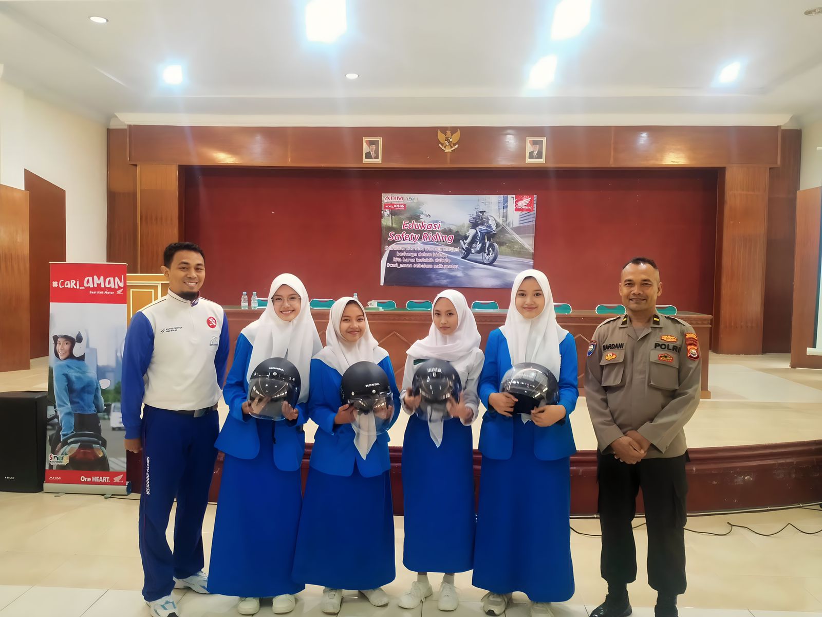 Astra Motor Bengkulu Sukses Menggelar Program Keselamatan Berkendara di SMKS 16 Kota Bengkulu