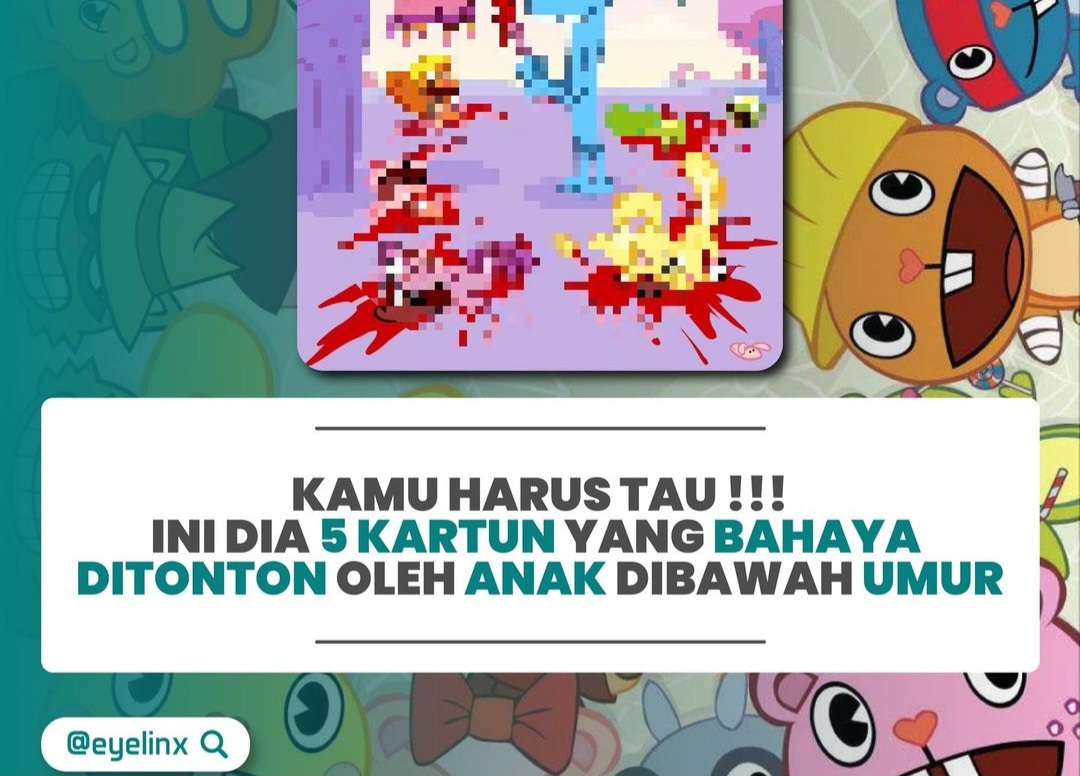 5 Kartun Berbahaya untuk Tontonan Anak, Wajib Diperhatikan Orang Tua