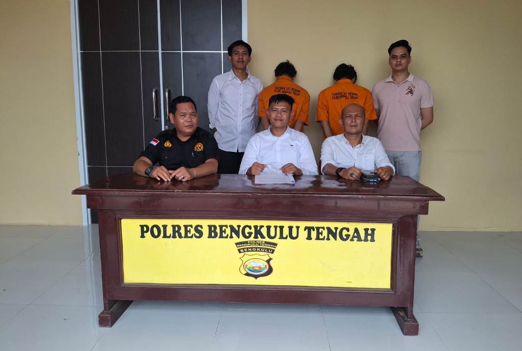 Ganja Dibungkus Kertas Buku, Dua Pemuda Ditangkap di Jalur Bengkulu–Kepahiang