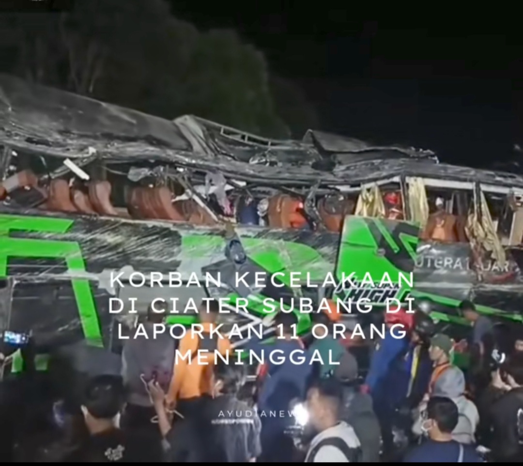 Evakuasi Bus Pelajar Terguling, 11 Orang Dinyatakan Meninggal