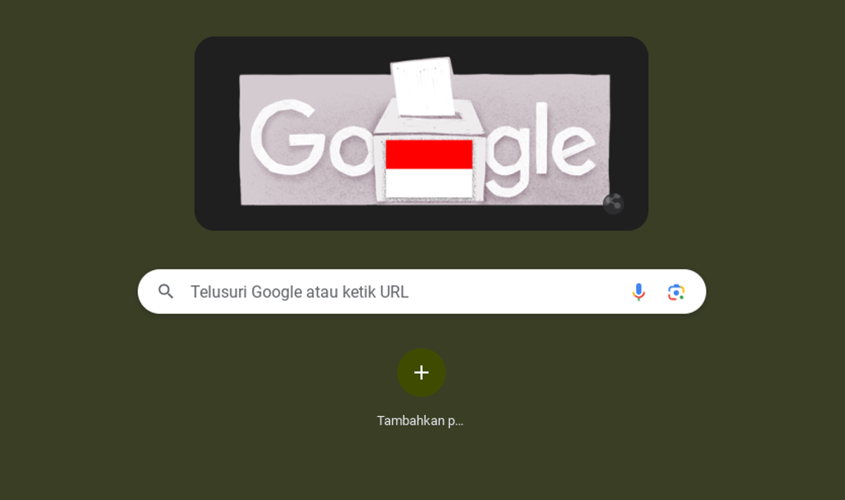 Bukan Valentine, Google Doodle Hari Ini Kotak Suara Meriahkan Pemilu 2024
