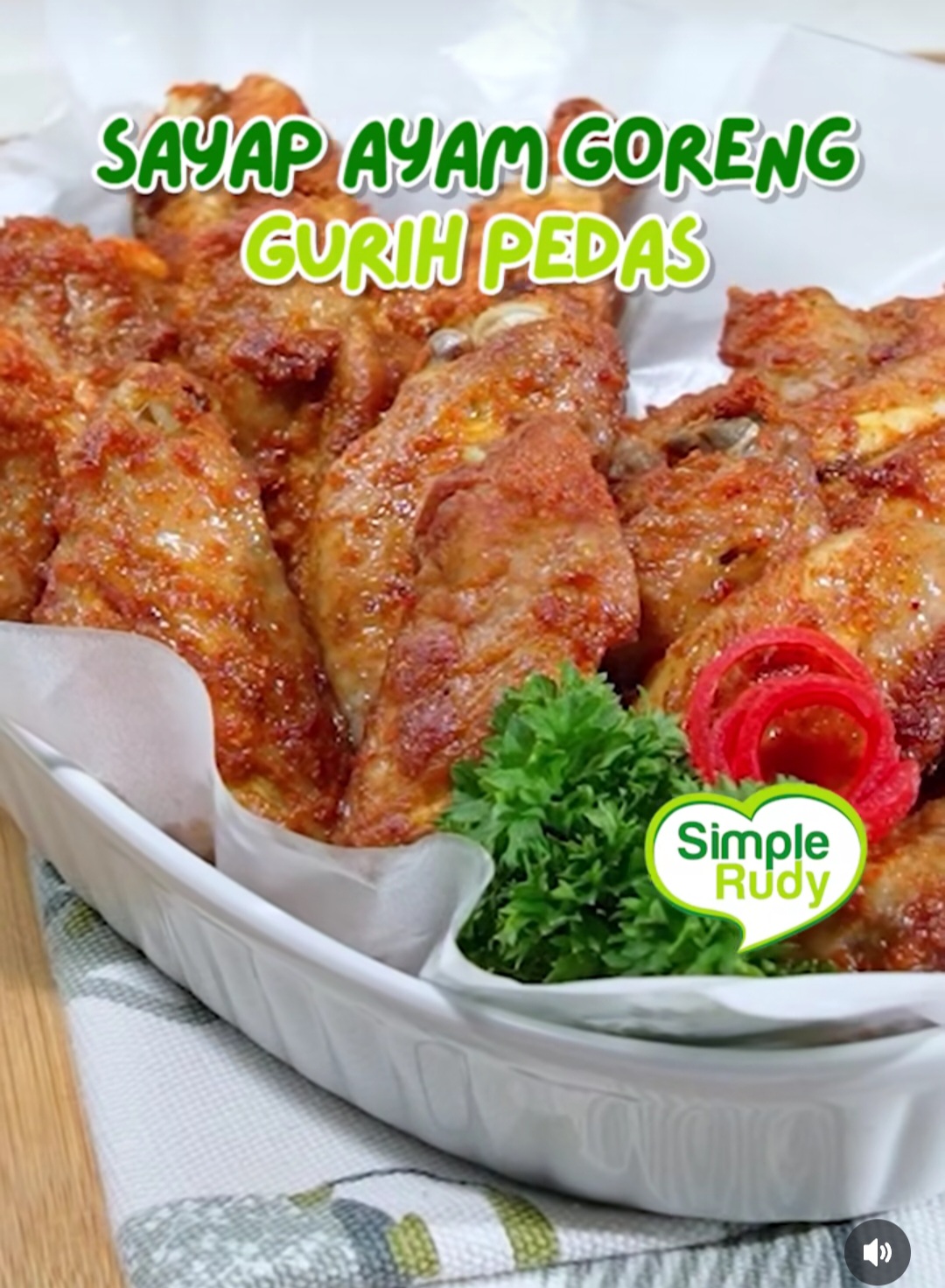 Gurih dan Pedas Mantul! Resep Sayap Ayam Goreng  Ala Chef Rudy Choirudin Ini Cocok untuk Bekal Anak