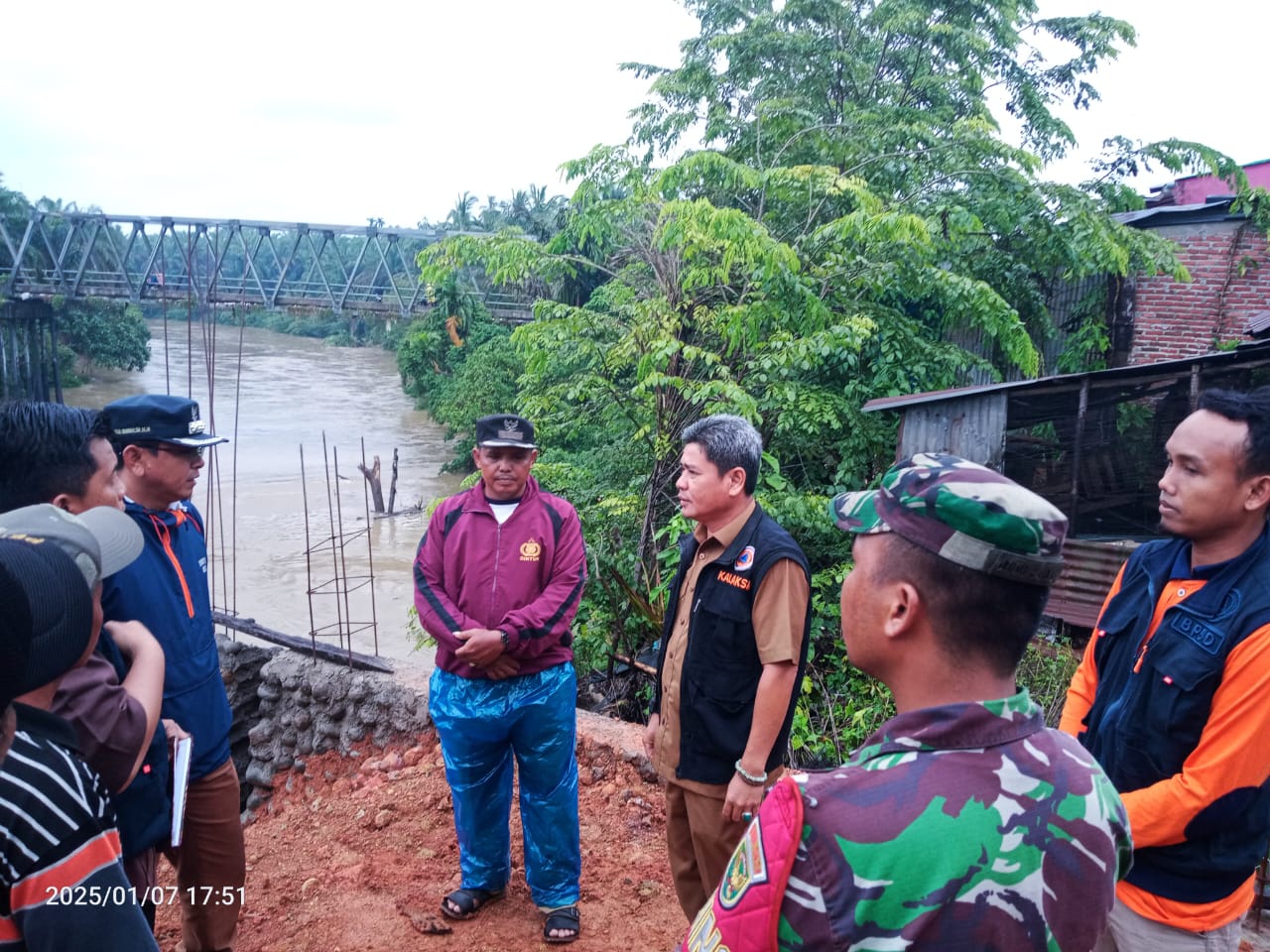 13 Rumah di Desa Lubuk Gedang Terancam Longsor, 2 Rumah Sudah Rusak Berat