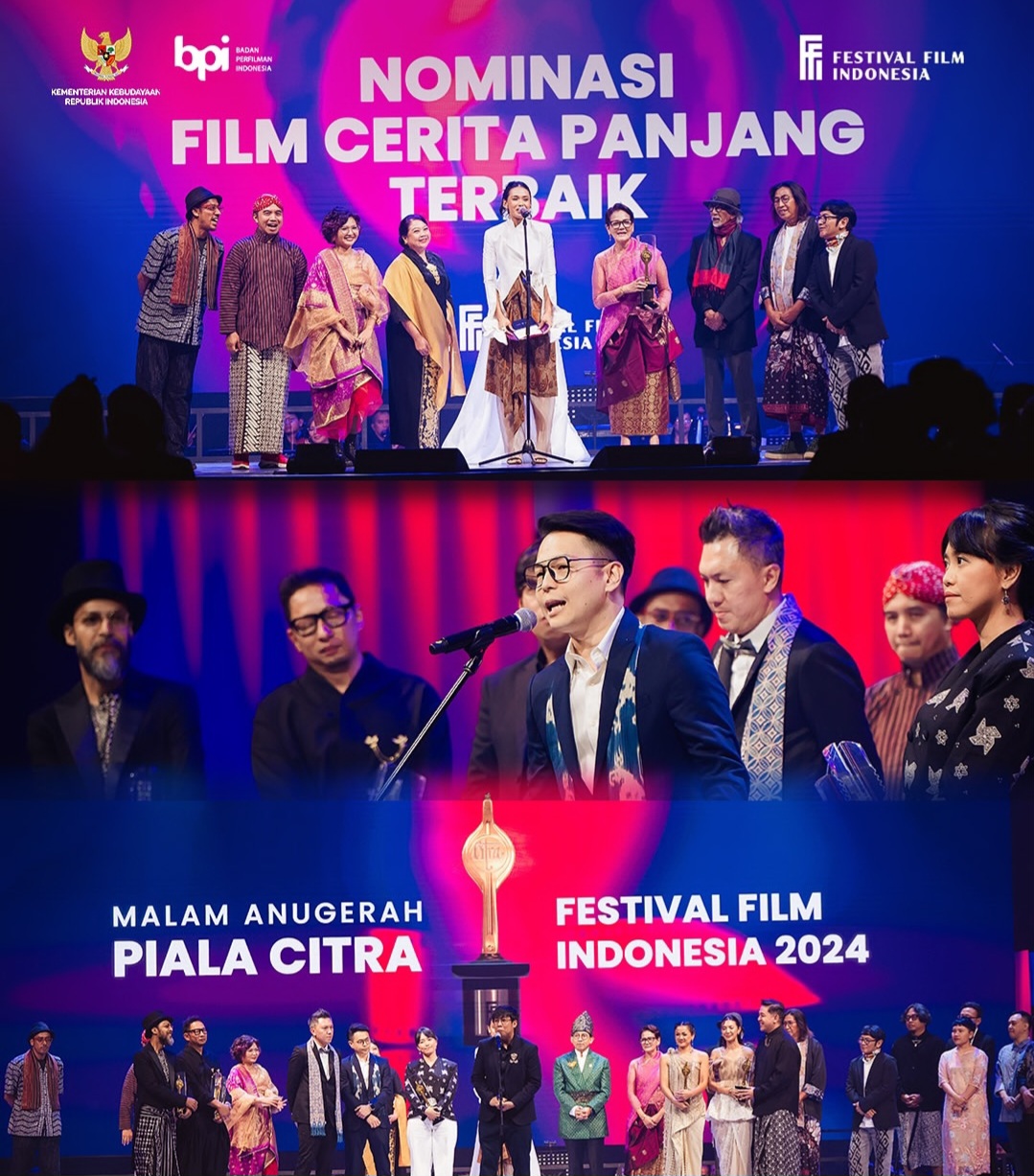 Film 'Jatuh Cinta Seperti di Film-Film' Raih 7 Piala Citra di Festival Film Indonesia 2024