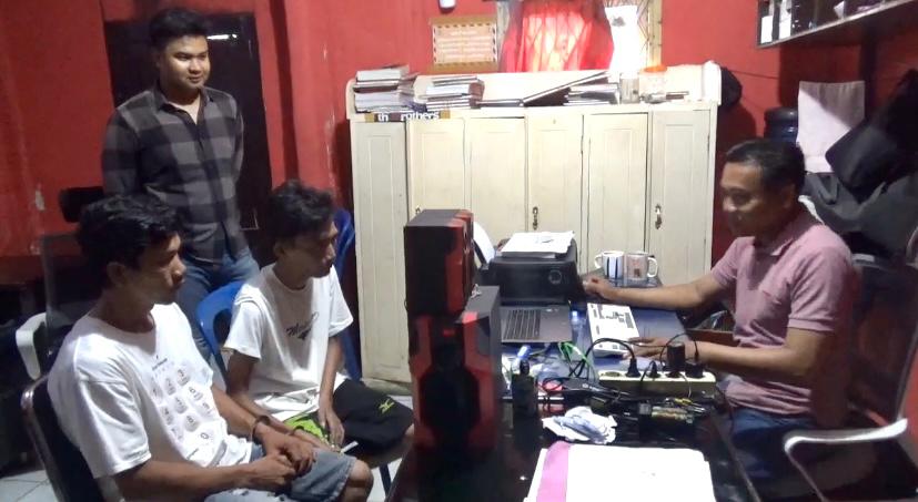 2 Pencuri HP di Warung Makan Sawah Lebar Dibekuk Polisi, Aksinya Viral di Medsos