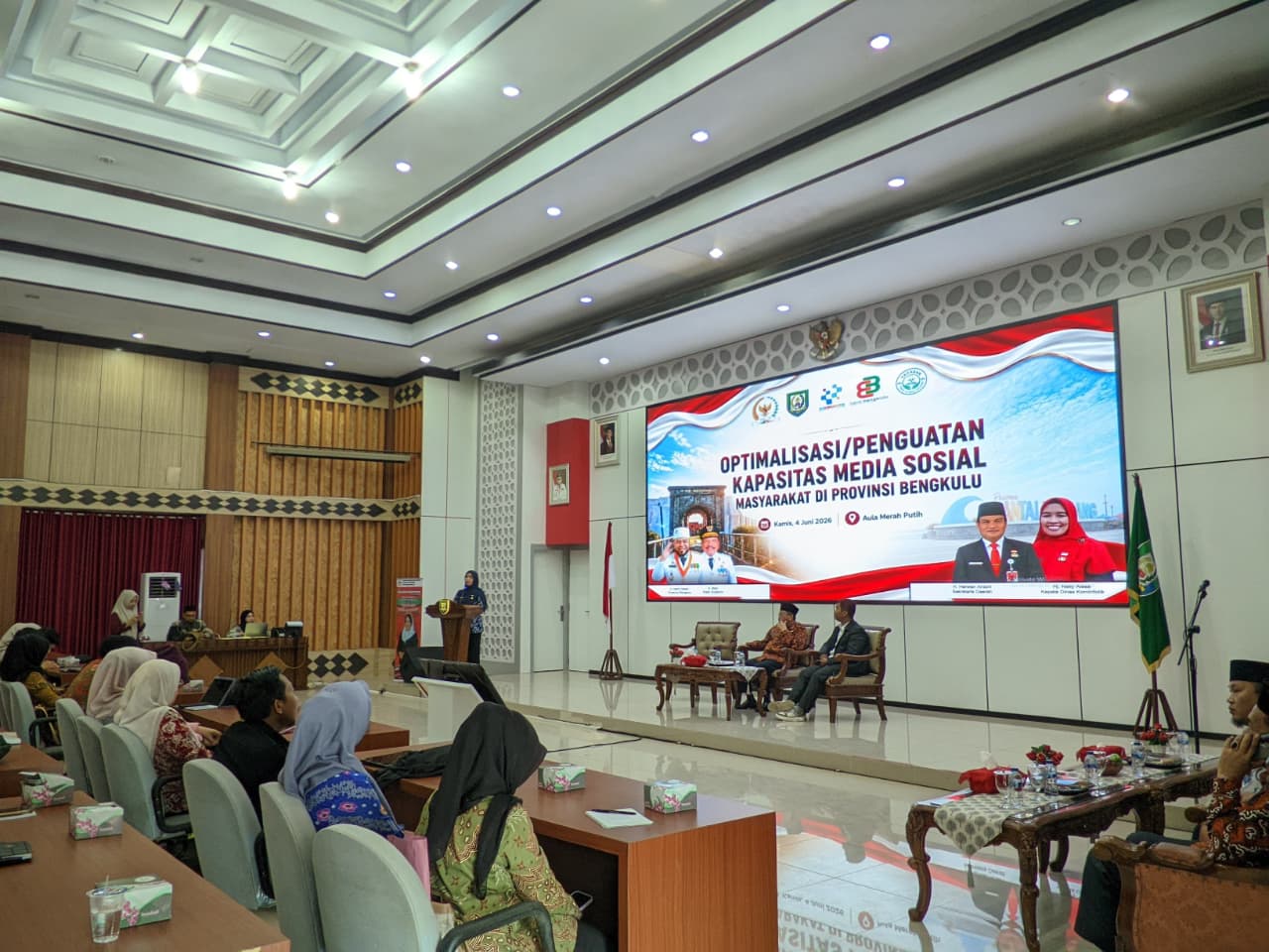 Kominfotik Bengkulu Latih 81 Admin Media Sosial OPD untuk Perkuat Publikasi Informasi Pemerintah