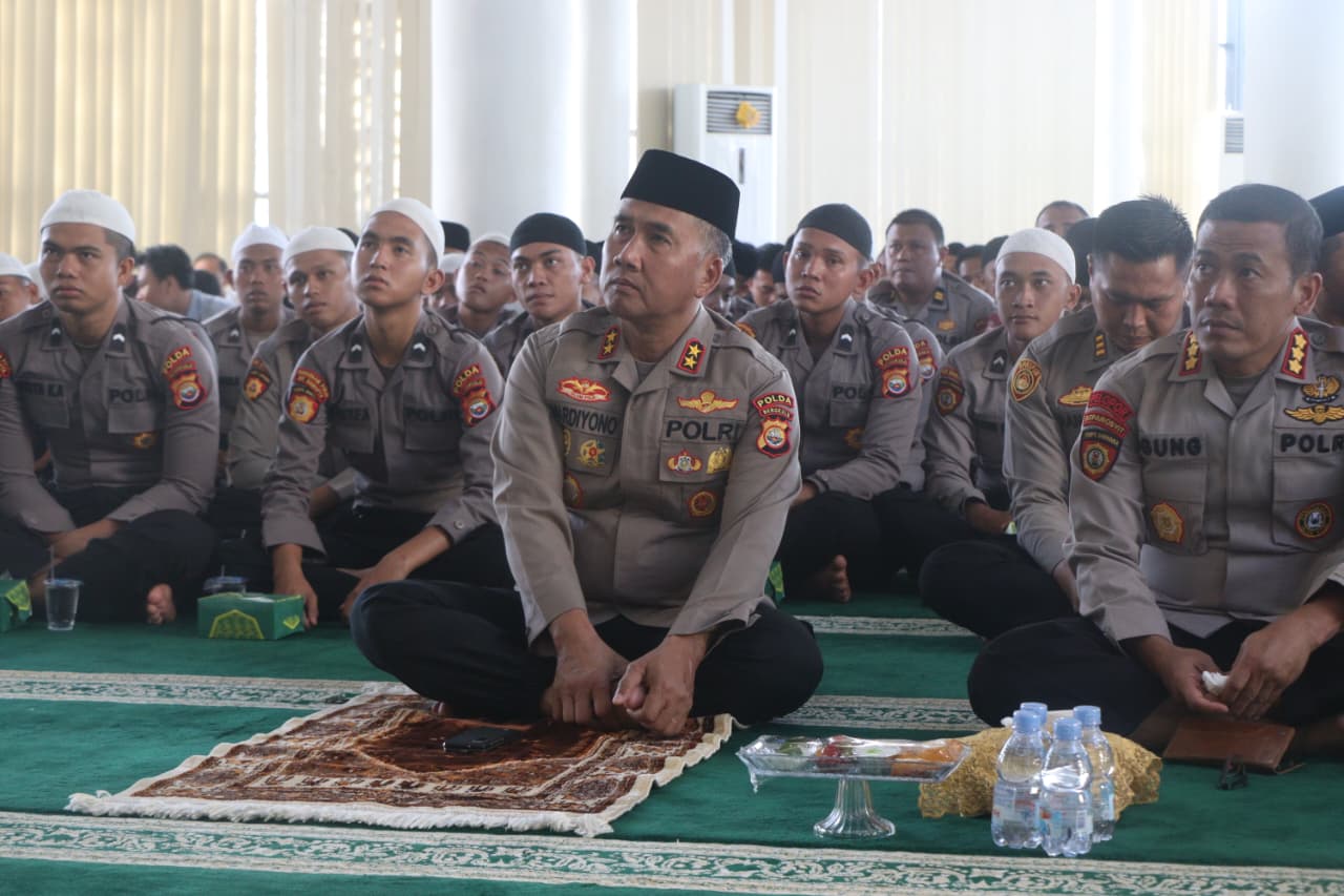 Polda Bengkulu Gelar Peringatan Isra Mi’raj, Personel Ditekankan Perkuat Iman dan Integritas