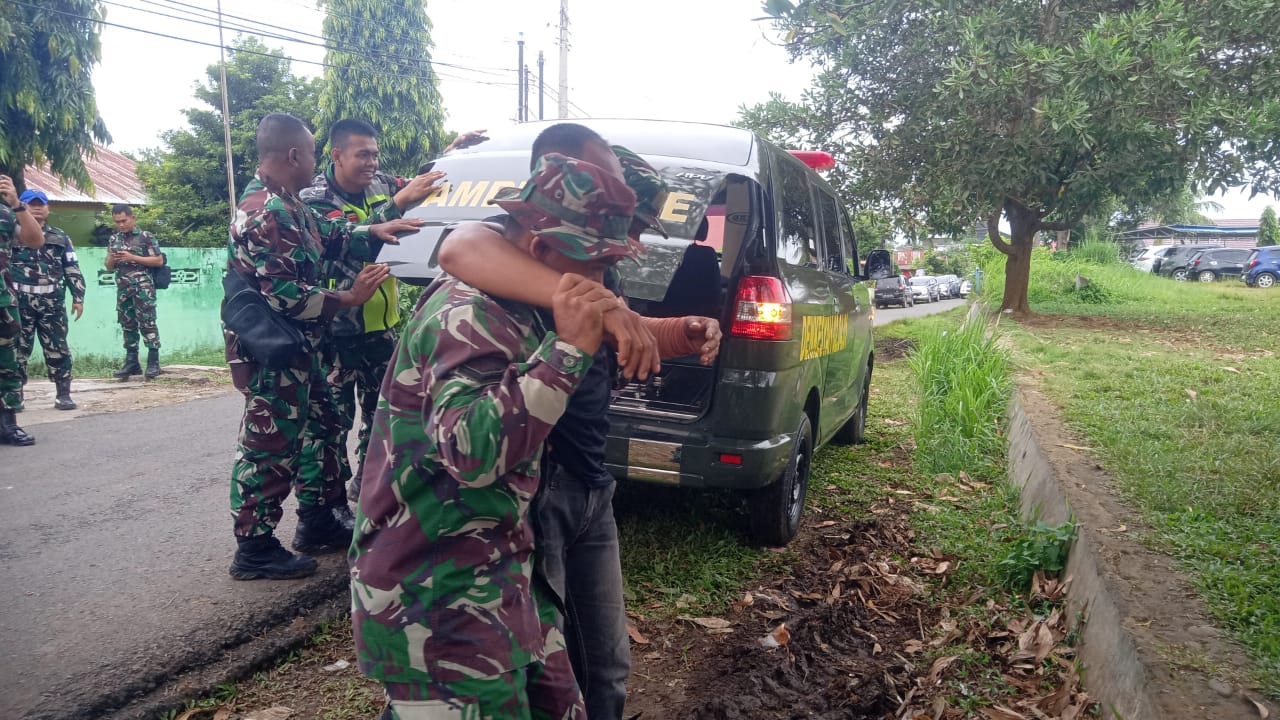 Korem 041/Gamas Siapkan Kesiapsiagaan Bencana, Pelajar Hingga Relawan Terlibat dalam Simulasi