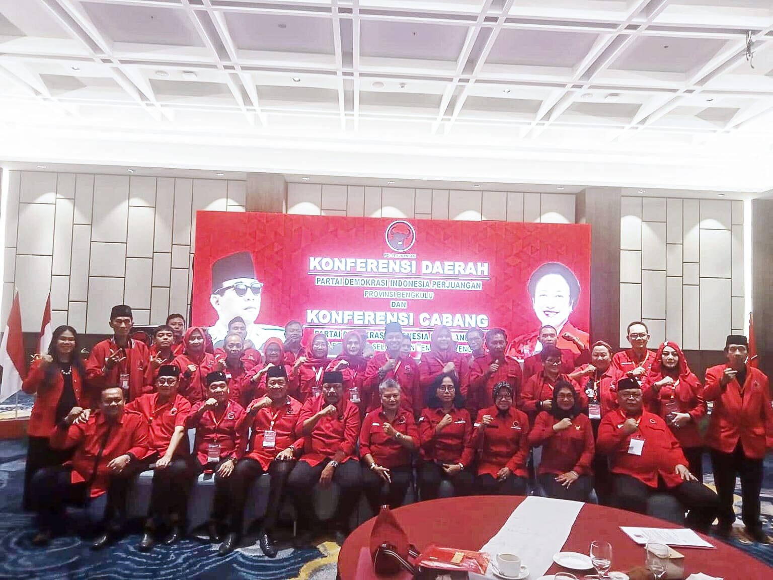 Konfercab PDI Perjuangan: Dodi Sukardi Pimpin DPC PDIP Kota Bengkulu