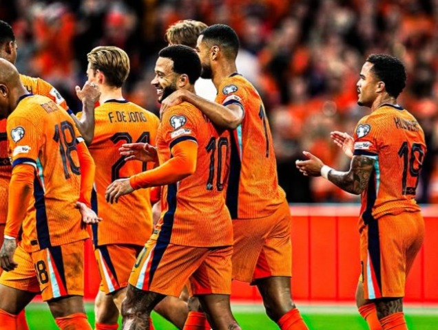 Depay Memimpin Pesta! Belanda Gilas Finlandia 4-0 di Kualifikasi Piala Dunia 2026