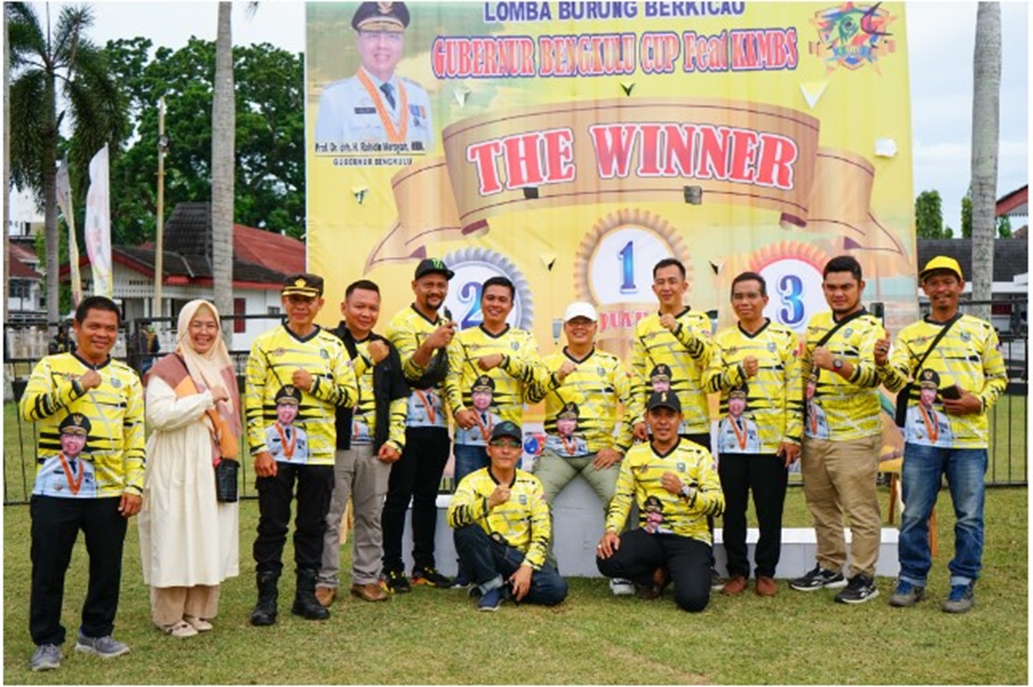 Gubernur: Berkompetisilah Secara Sehat, Lomba Burung Berkicau Piala Gubernur