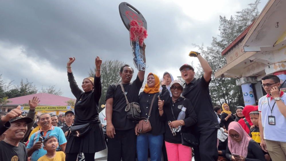 Keberuntungan Ardiansyah, Mimpi Memancing Hingga Membawa Pulang New Toyota Calya di HUT ke-70 Agung Concern