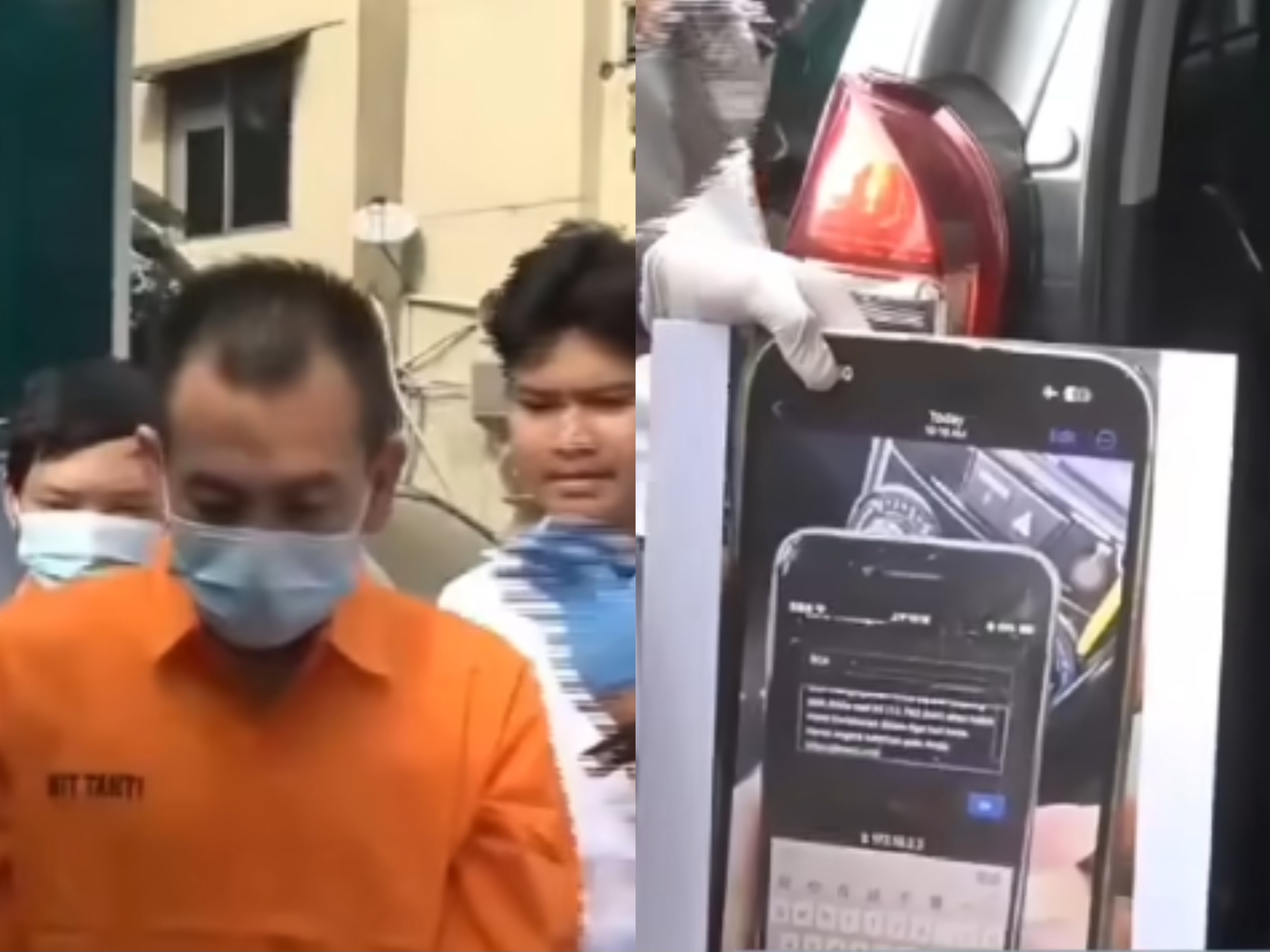 Klik Link, Uang Lenyap! Sindikat SMS Phising Terbongkar, 2 WNA Malaysia ditangkap